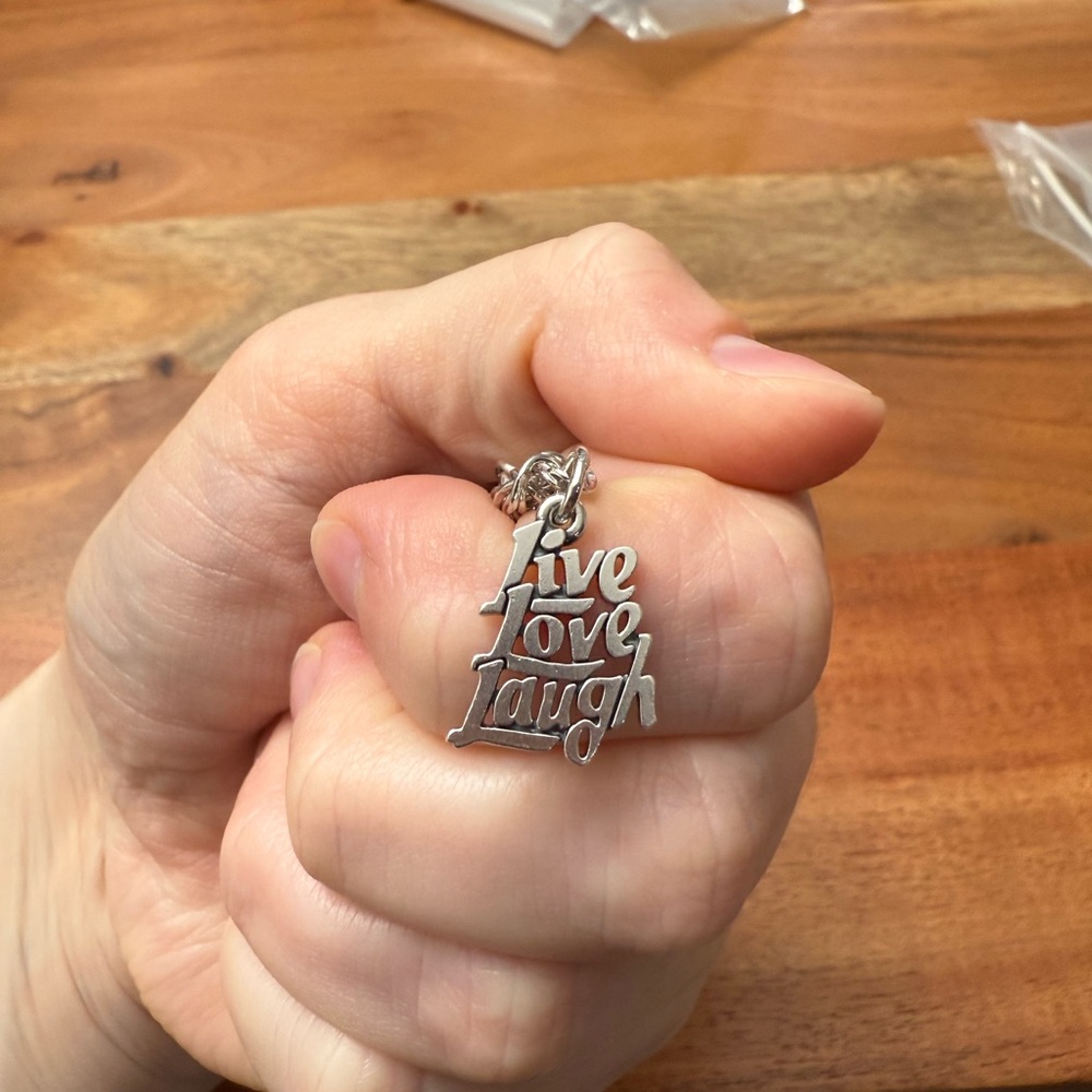 Retired Live Love Laugh James Avery Charm